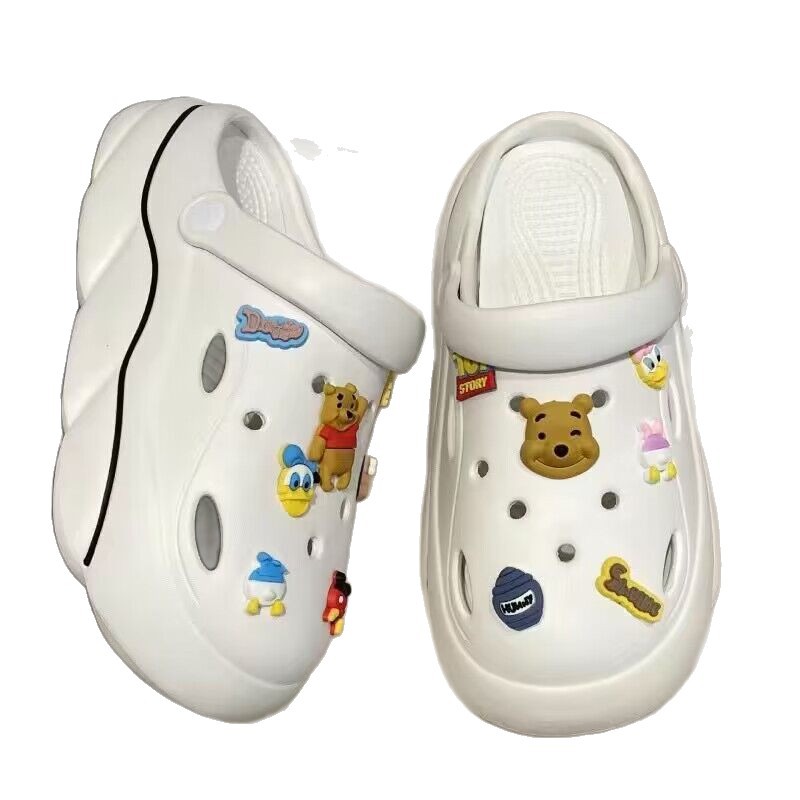 2025 New Style Men's Clogs with a Stepping-On-Clouds Feel, Summer Outdoor Women's Thick-Soled Non-Slip Couple's Men's Sandals