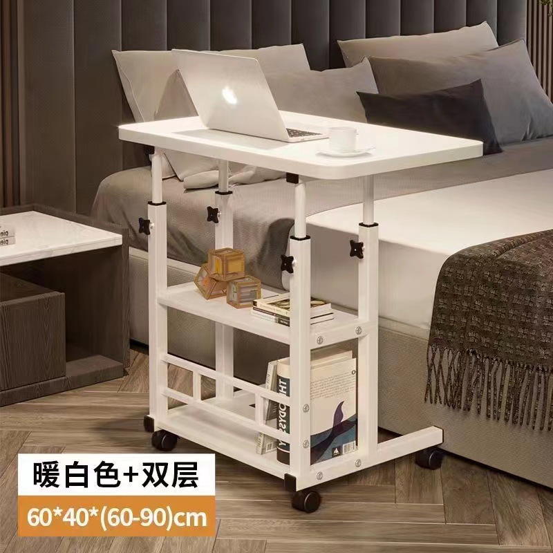 Adjustable Height Computer Desk for Bedside, Dormitory, Bedroom, Home Use, Bed Study Desk, Movable Desk, Adjustable Height Desk