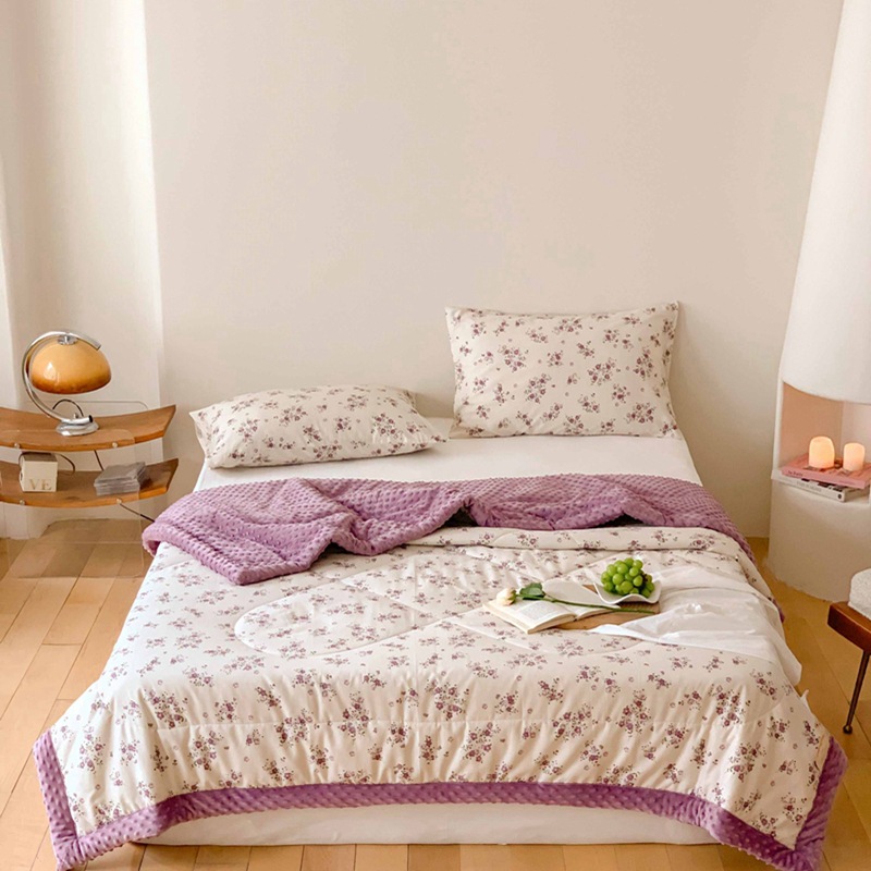 2023 новый хлопковый шапка-бархат, соевый плед, весенне-осенний плед, зимний плед, сырой хлопковый плед, массажный оптом