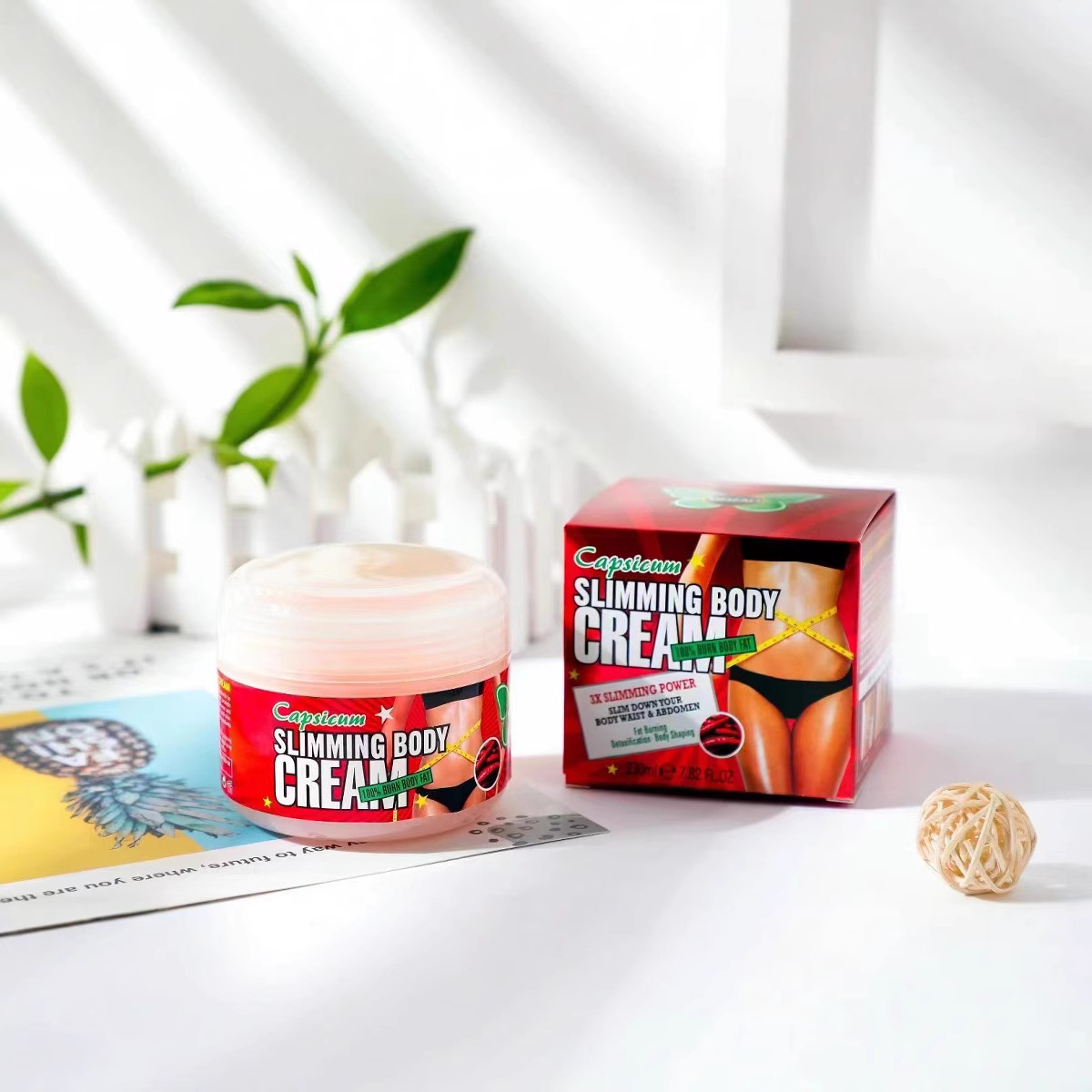 Massage slimming cream hydrating moisturizing firming skin plump cream chest hip cream body cream English version for export only