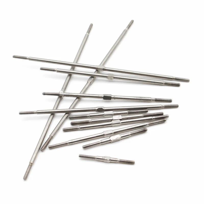 Stainless Steel Push Rod 40-160mm Pull Rod Threaded