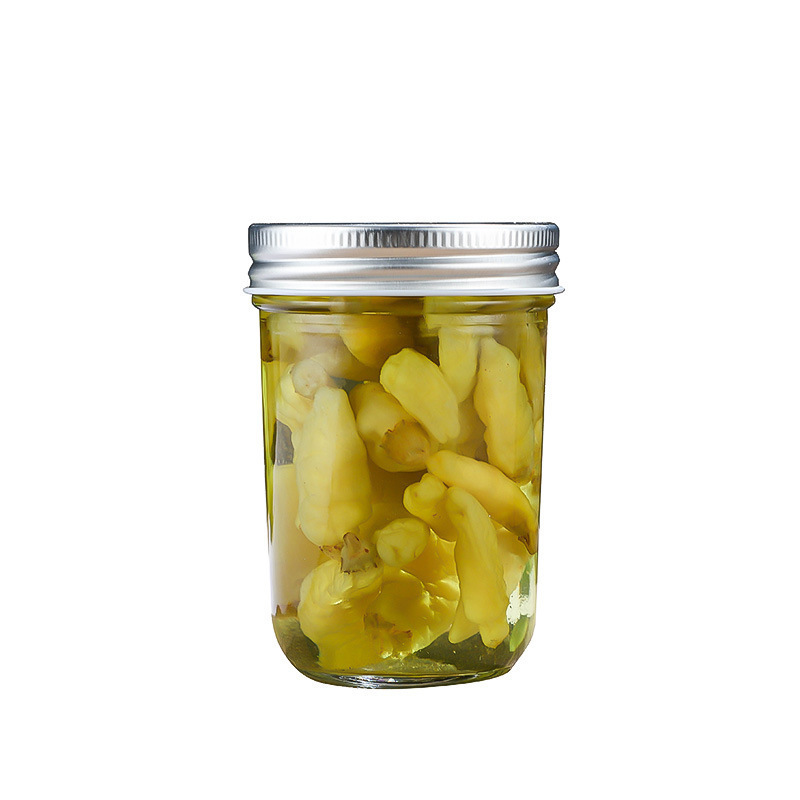 Sealed Glass Jars for Pickles, Jam, Kitchen Grains, Caviar, and Salad, Moisture-Proof