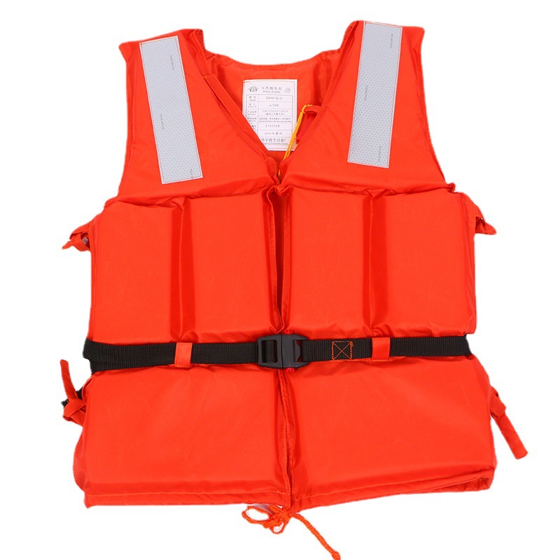 Factory wholesale CCS inspection life jacket large buoyancy Marine standard work life jacket maritime approval