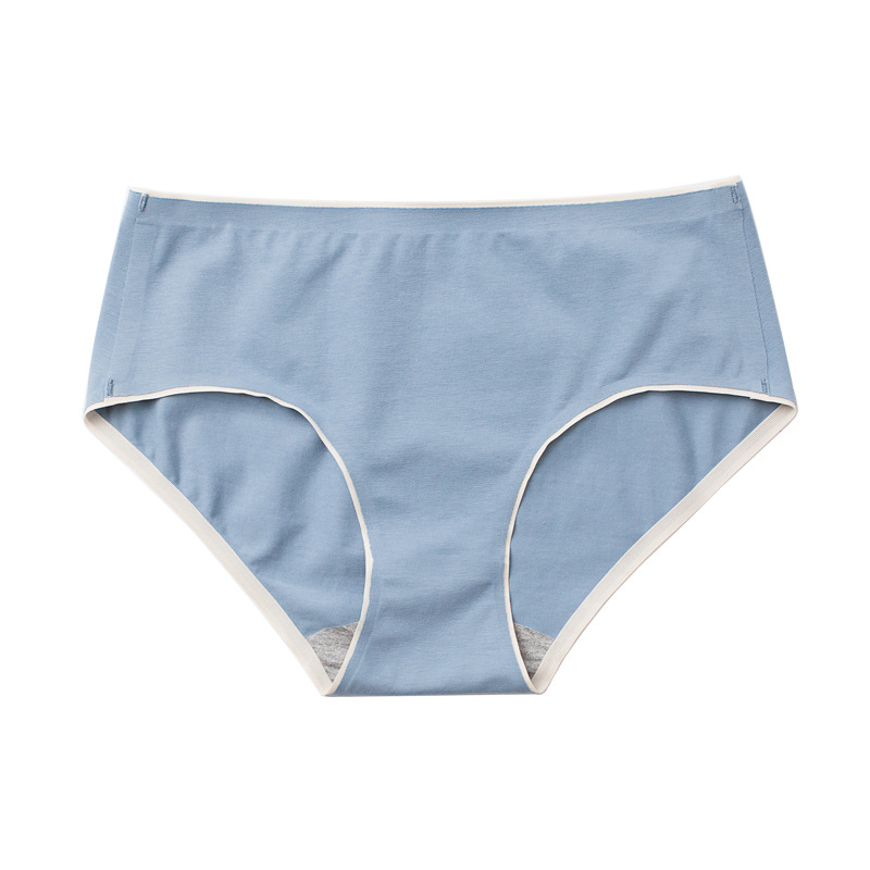 Long-staple cotton women's underwear cotton seamless women's briefs graphene breathable and comfortable solid color pants