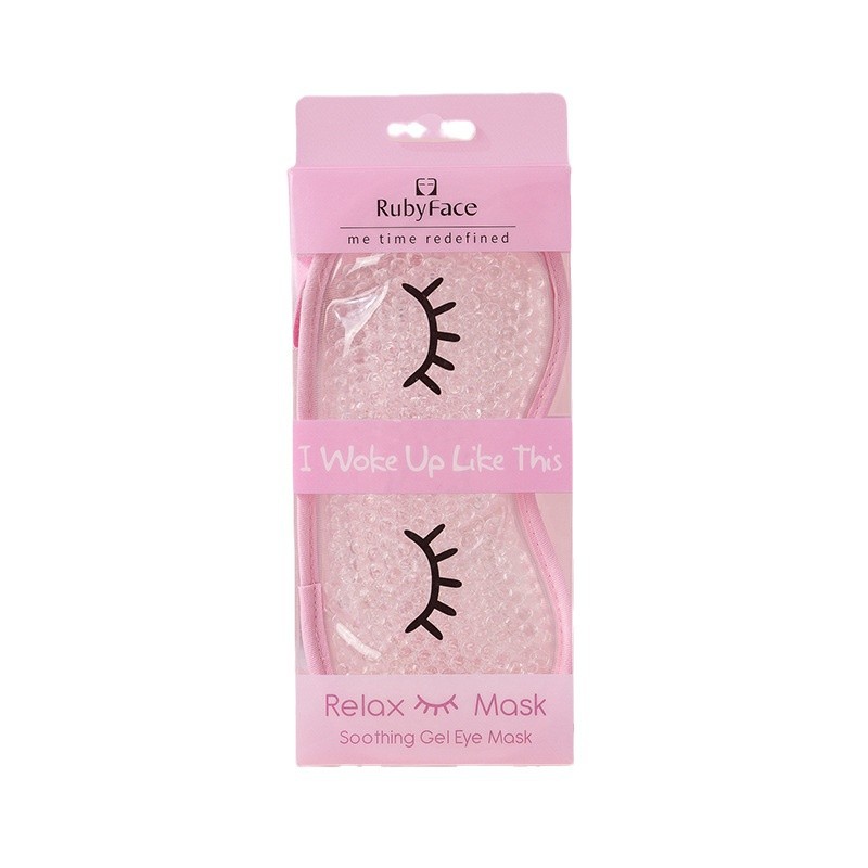 RUBYFACE in stock cold and hot ice eye mask PVC gel beauty eye mask sleep eye mask to relieve fatigue