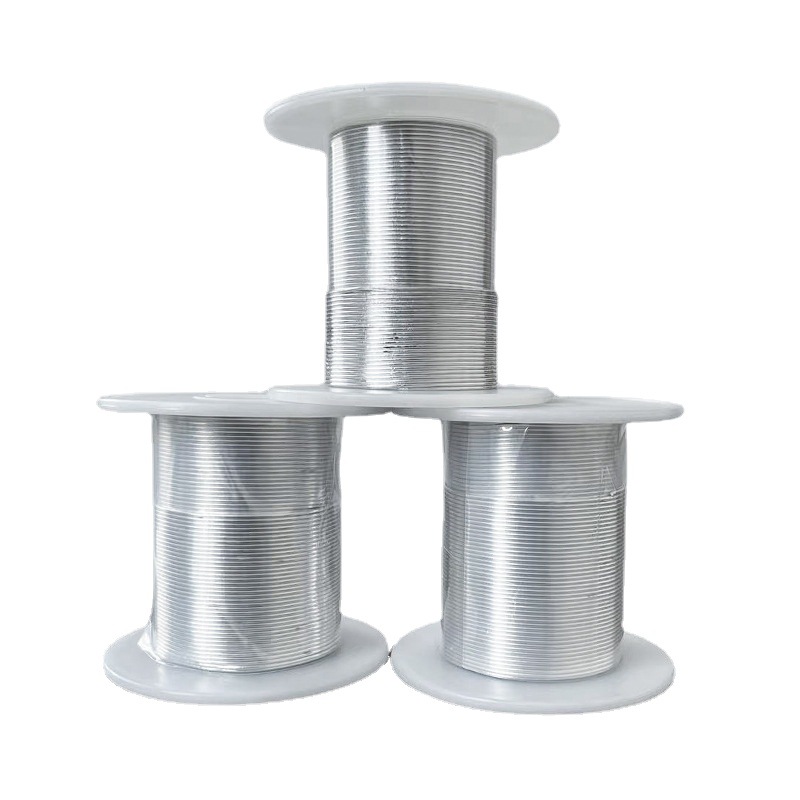 Indium Wire 1Mm2Mm Vacuum Coating Material Metal Indium Manufacturer Wholesale High Purity Metal Indium Wire 3mm