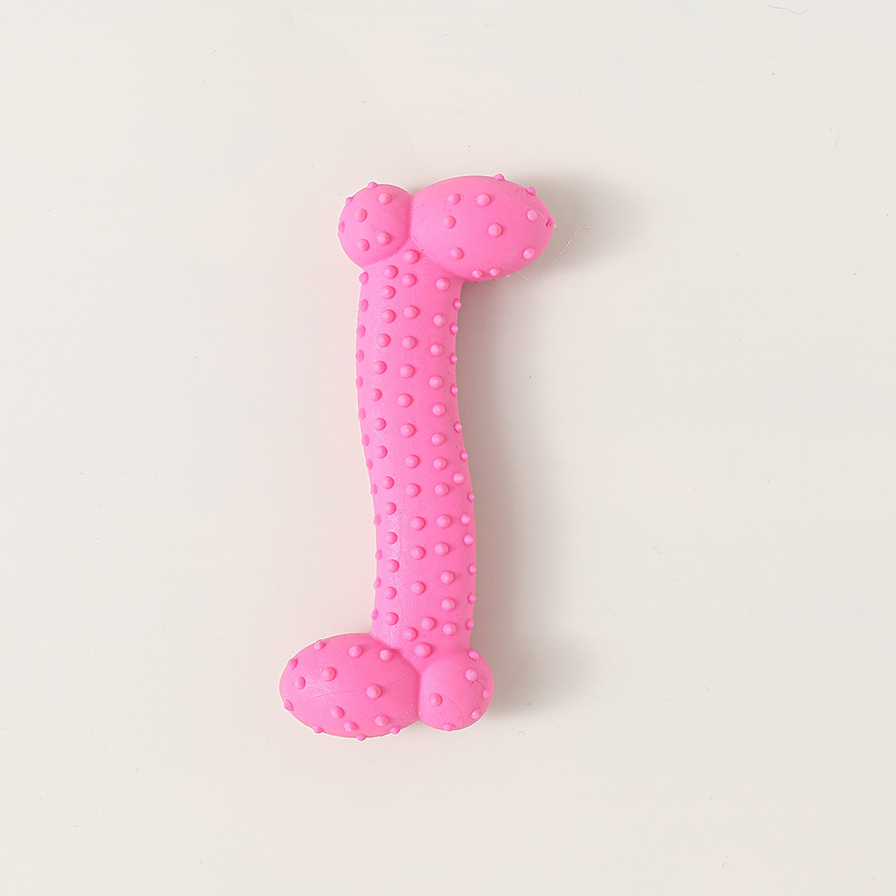 Dog TPR bone pacifier Thorn ring toy set bite glue relief artifact bite resistant grinding teeth bite pet toy