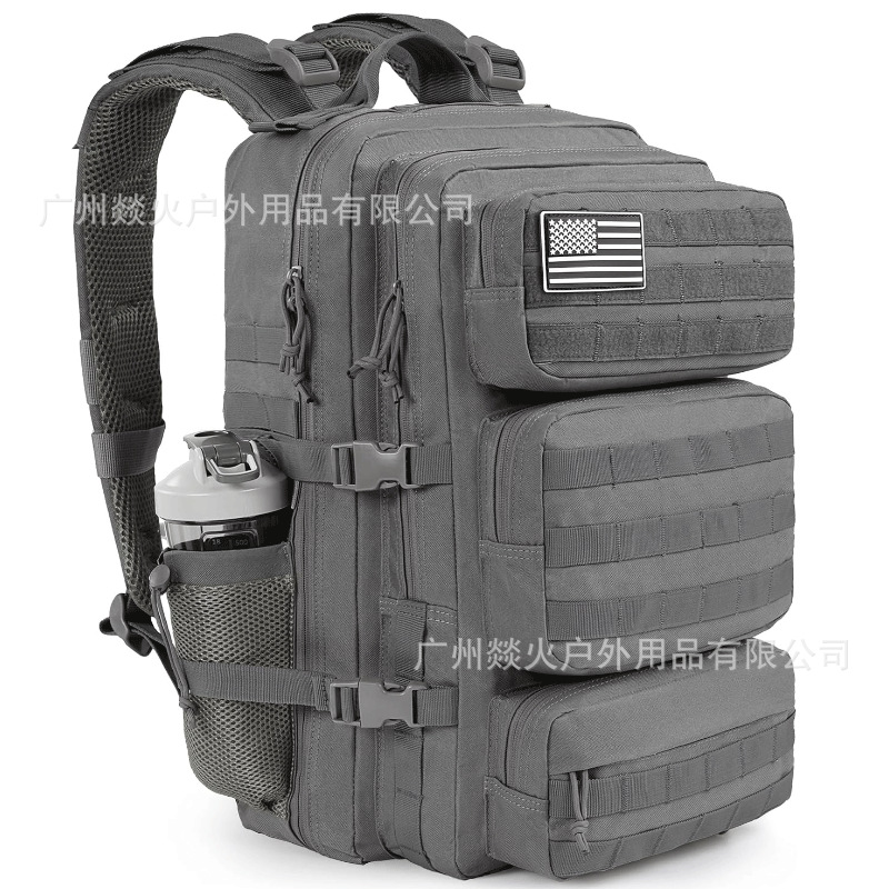 Customized 50L Large Capacity Camping Backpack Hiking Equipment Storage Tactical Backpack Outdoor Training Assault Tactical Bag