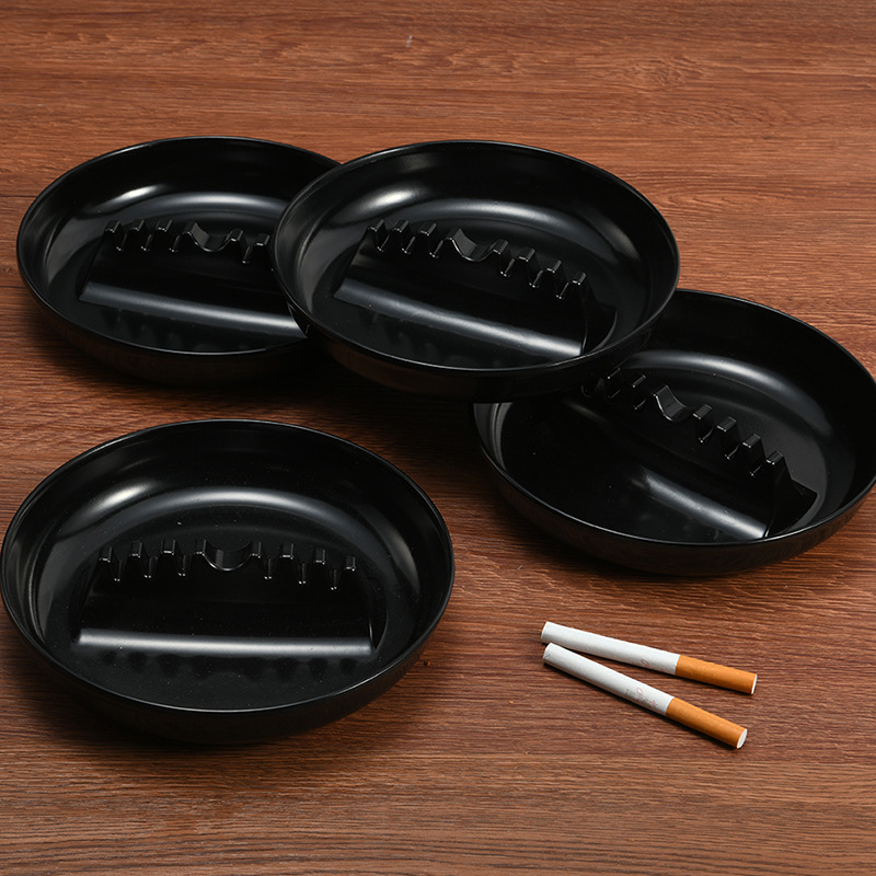 Personalized creative plastic fireproof ashtray melamine ashtray home office decoration advertising ashtray spot