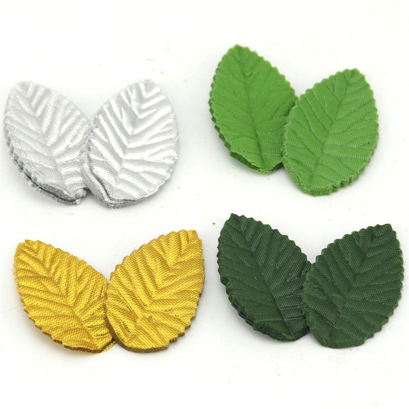 Искусственные зеленые листья, рождественские венки, DIY, имитация листьев