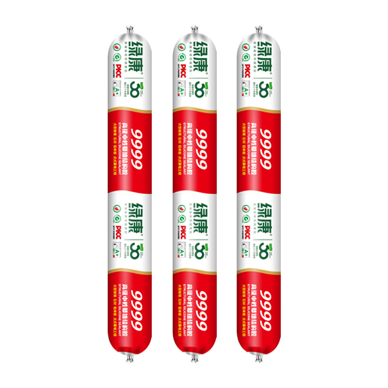 Factory direct supply green kang 9999 silicone structural adhesive curtain wall adhesive sunshine room adhesive aluminum veneer adhesive