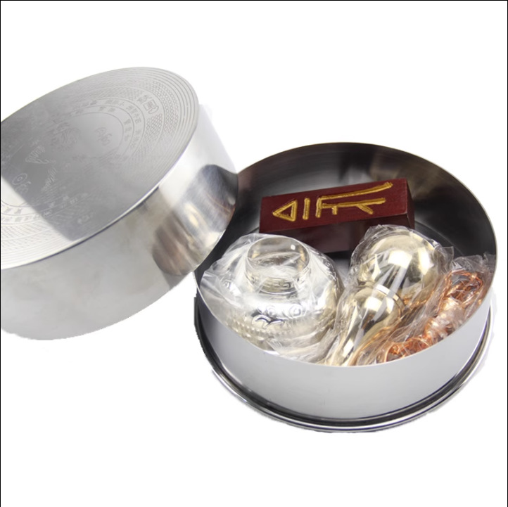 Mandar Basin Tantric Dharma Manza Copper Water Purifier Bottle Pestle Supplies Buddha Tools Wholesale