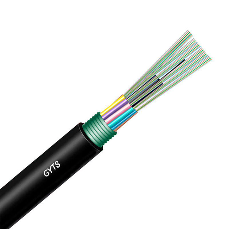 Polyfiber cable GYTS optical cable outdoor single-mode armored layer stranded optical fiber cable 4 cores 6 cores 12 cores 24 cores 36 cores 48 cores