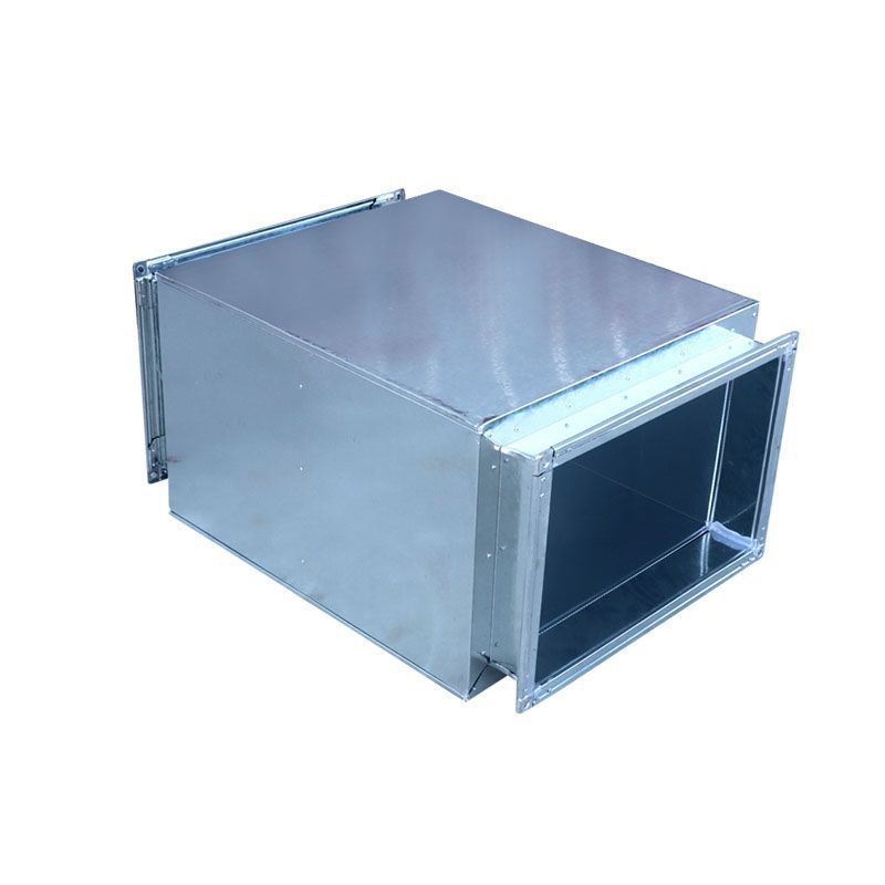Source Manufacturer Static Pressure Box Silencer Galvanized Ventilation Duct Silencer Noise Reduction Silencer Silencer Box