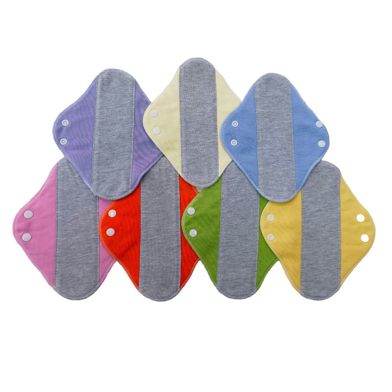 Cross-Border Exclusive Supply】Extra Large and Thick Washable Cotton Sanitary Pads Graphene Antibacterial Waterproof Cotton Pads Source Factory