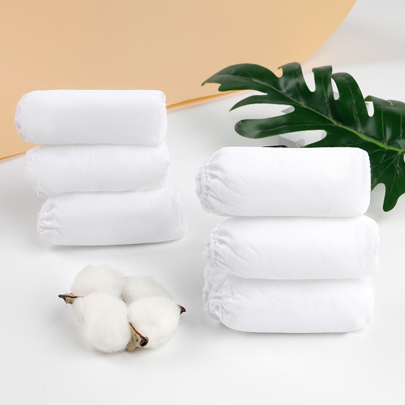 Factory SMS beauty salon one-time non-woven underwear men's and women's Sauna massage travel triangle shorts head Wholesale