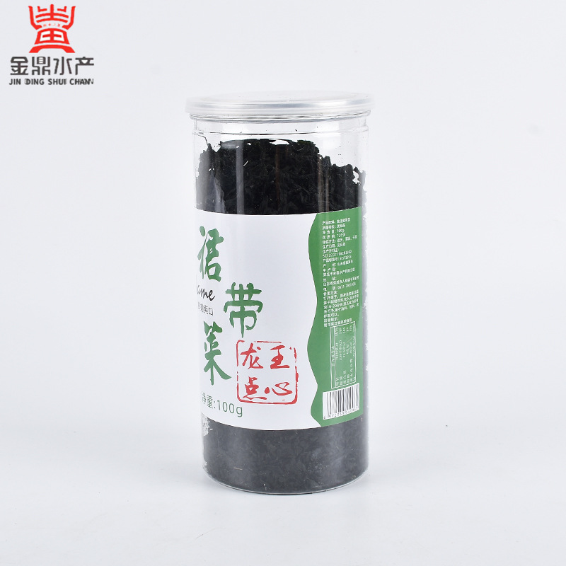 [Factory Supply Postage] Canned Undaria pinnatifida Dried Drying Undaria Seafood Soaking Aquatic Dry Goods 100g