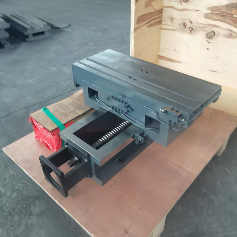 Механический слайд-стол для станков CNC, оборудование для механических слайд-столов, перекрестный CNC, чугунная линейная направляющая, слайд-стол для станков