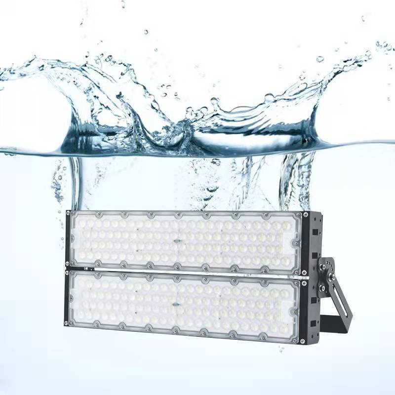 LED flood light 500W intelligent 4G control 250W fin module tunnel light 1000W high pole advertising signature light