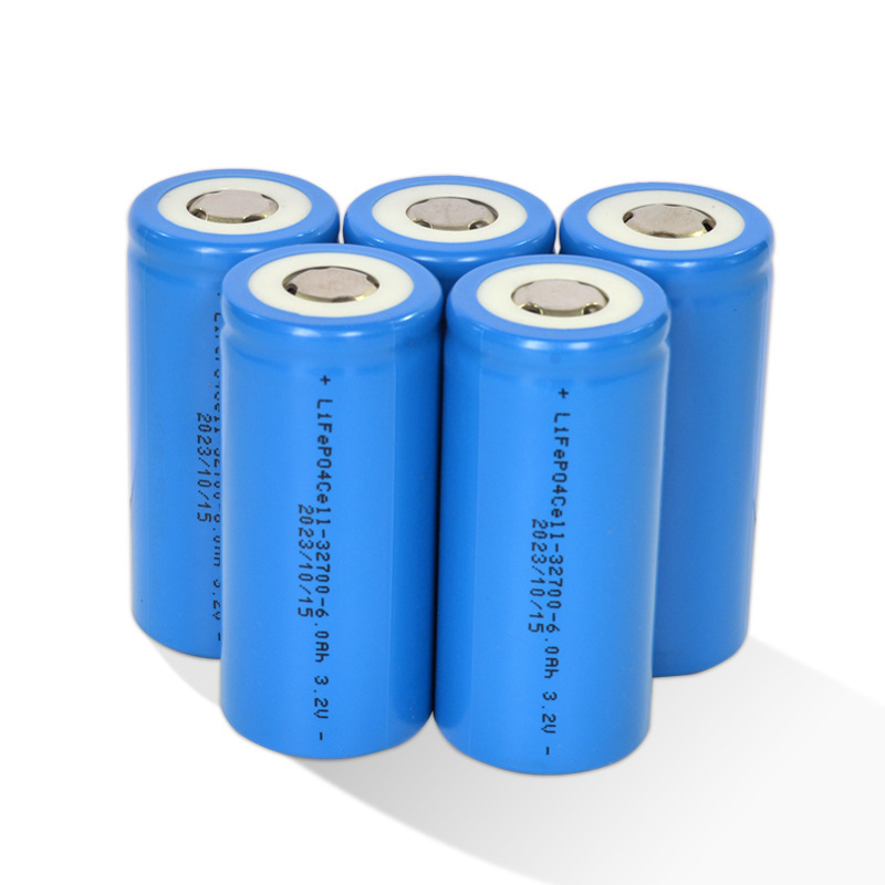 New 32650 lithium iron phosphate power battery 3.2V battery cell large monomer flat head/pointed head volume 32700