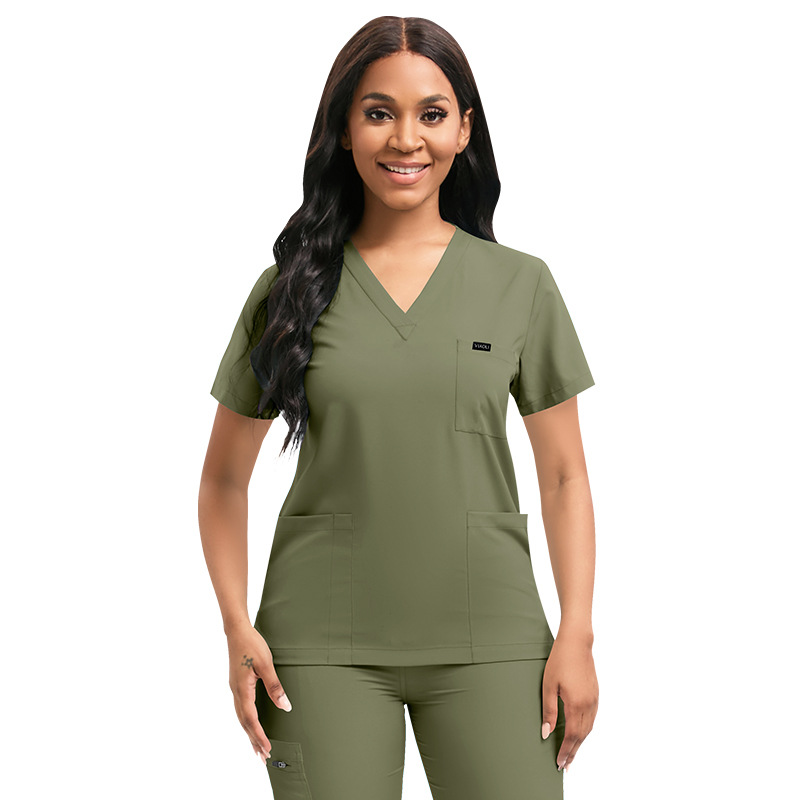 Pet Clinic nurse work clothes neutral scrub suit nursing scrub female uniform multi-color medical work clothes men
