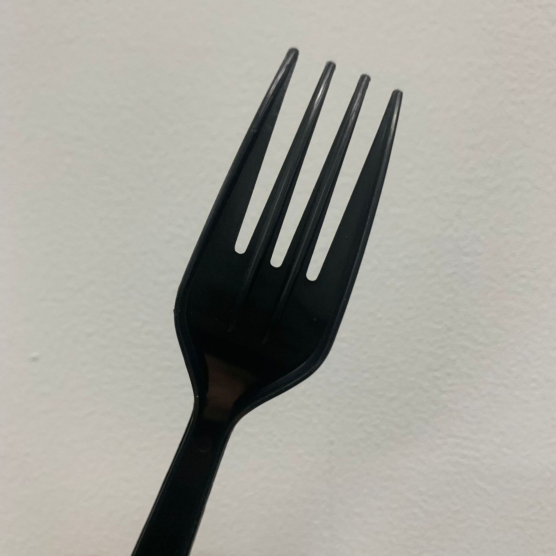 Одноразовые пластиковые ножи, черные, для торта, фруктов, салатов, десертов, упаковка на вынос