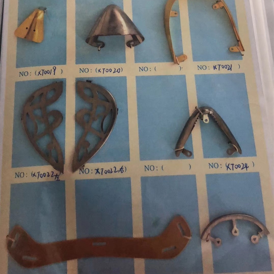 Sandals Accessories Hardware Sole Edge Strips Hardware Heel Stamping Parts Metal Carved Shoes Toe Cap Hxmh