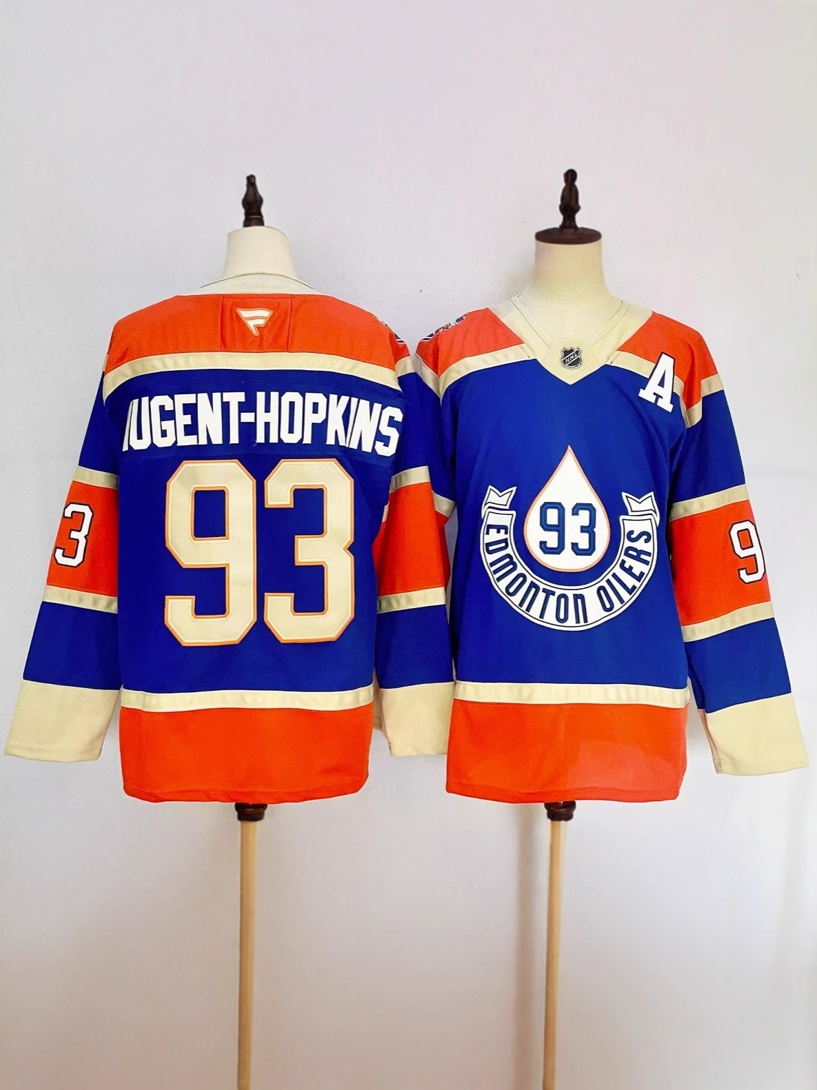 Foreign Trade Ice Hockey Uniform Nhl Oilers Oilers 97 # Mcdavid 18 # 18 # Hyman Embroidered Ice Hockey 2025