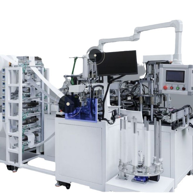 Full-automatic 2097 filter cotton, buckle filter cotton machine, protective mask, dust mask filter cotton production equipment