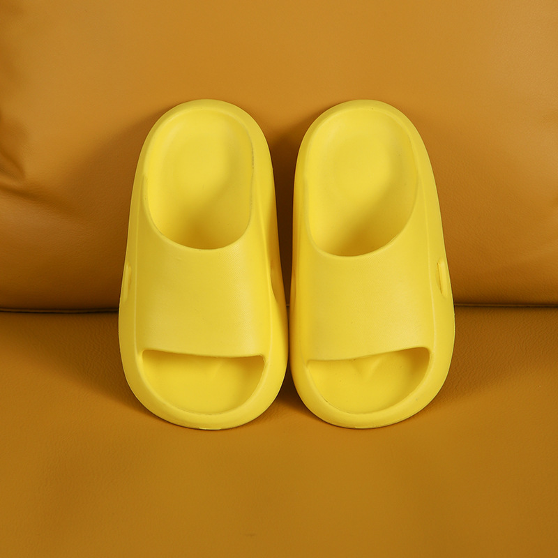 Summer silver ion children's sandals eva thick bottom shit feeling baby sandals new parent-child non-slip slippers