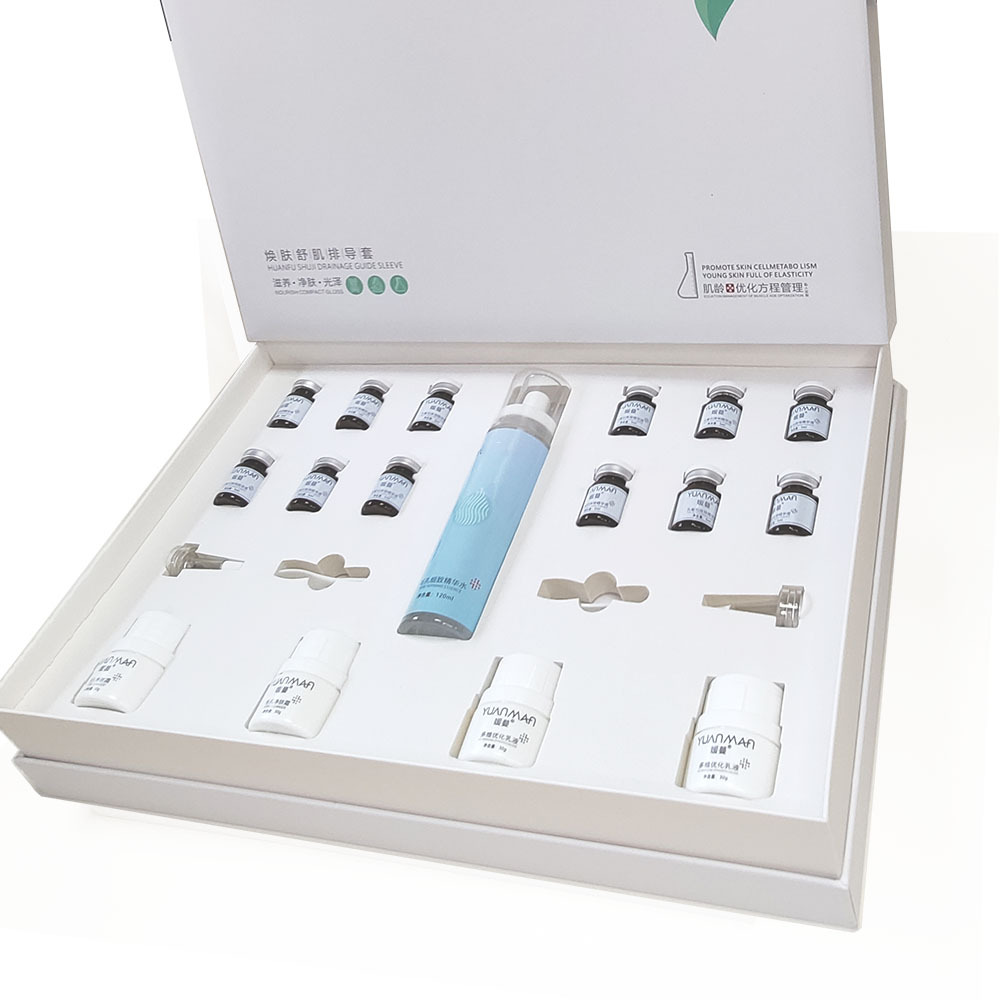 Beauty Salon Hair Follicle Cleaning Kit, Pore Hydrating and Moisturizing Blackhead and Acne Treatment Kit, Brightening Kit