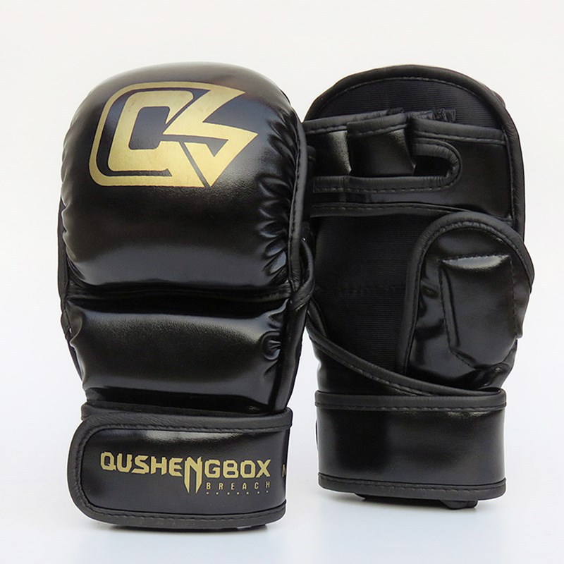Профессиональные боксерские перчатки, утолщенные полуперчатки, для детей и взрослых, Санда, Муай Тай, для тренировок