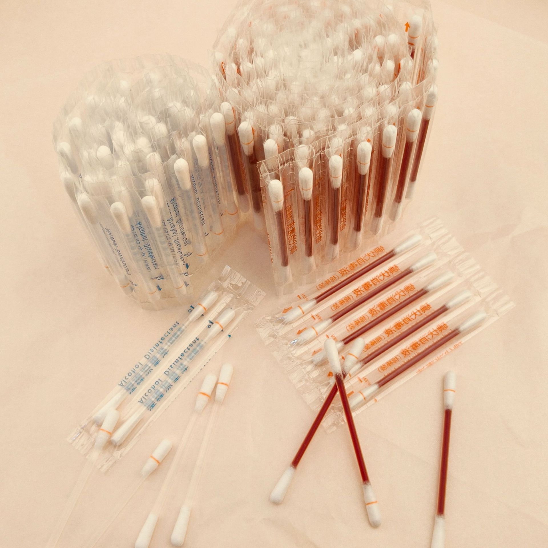 Disposable Daily Use Broken Iodophor Cotton Swab Alcohol Swab Skin Wound Baby Alcohol Sterilization Portable Home