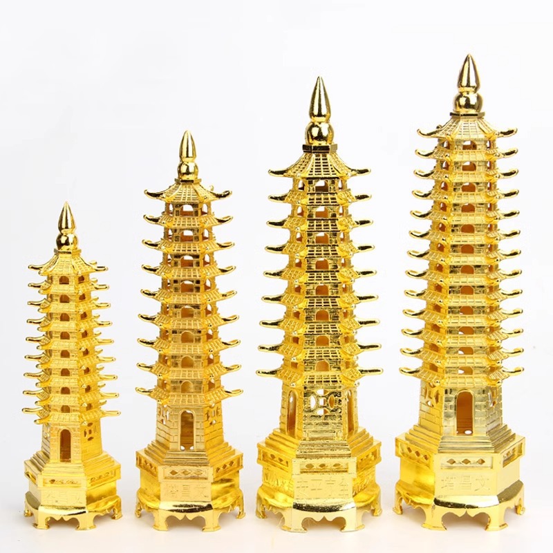 Алюминиевый Вэньчан Тауэр, декор для гостиной, студент, настольные украшения, металлические изделия от производителя