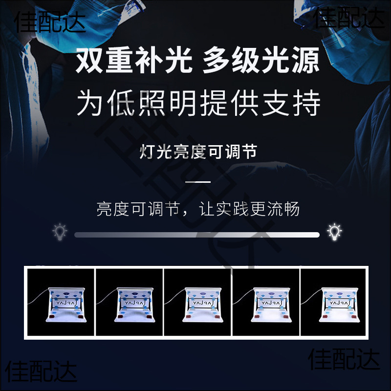 Laparoscopic surgery simulation training instrument surgical gynecological thoracoscope training box 30 degree endoscope simulator