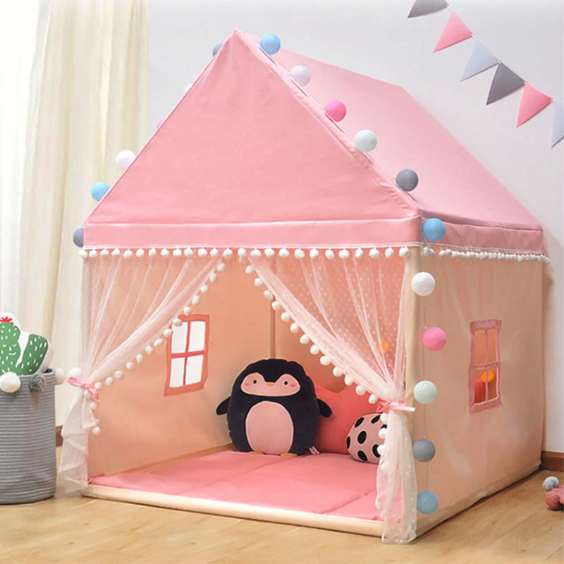 Tent Manufacturer Direct Sales Reading Corner Indian Children's Tent Baby Toys Boys and Girls Game House Princess Room