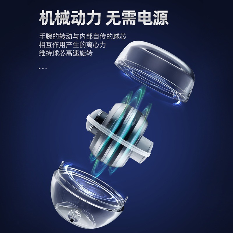 Wrist ball grip self-starting top grip ball luminous adult fitness ball a cross-border grip ball