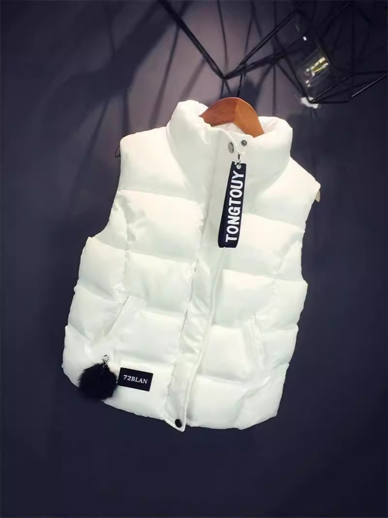 Новый хлопковый жилет 2024 года для женщин, весенне-осенний, корейская стеганая куртка, осенний и зимний жилет