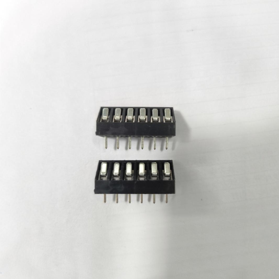 Black Terminal Block Dc102/Kf330-5.0 Pitch 6-Position Terminal Block Binding Post