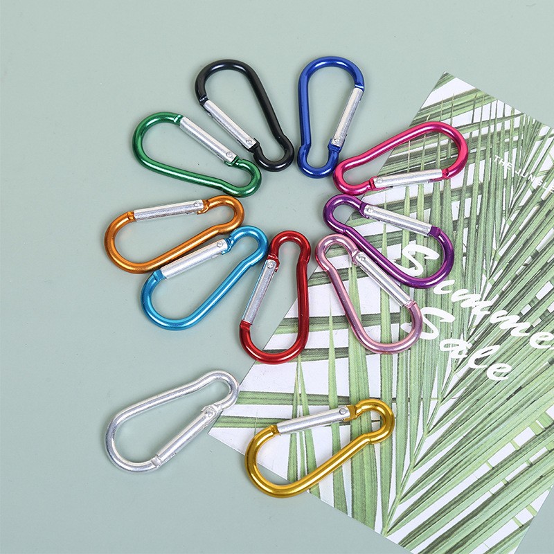 Jiangxi carabiner No. 5 gourd buckle aluminum alloy carabiner outdoor quick hanging aluminum buckle