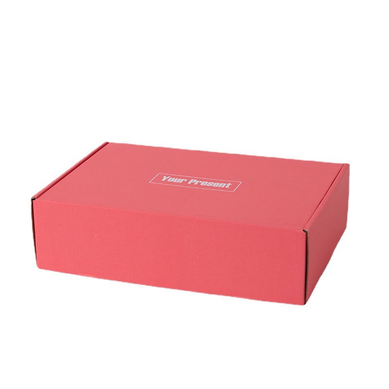 Customized Corrugated Airplane Box, Kraft Paper Packaging Box, White Card Fruit Gift Box, Cross-Border Exclusive Supply