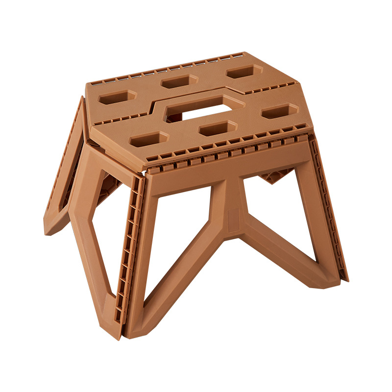 Foldable Small Plastic Stool for Home Use, Suitable for Walking, Playing Chess, Taking a Break, Portable Small Stool, Bathroom Stool, Small Folding Stool