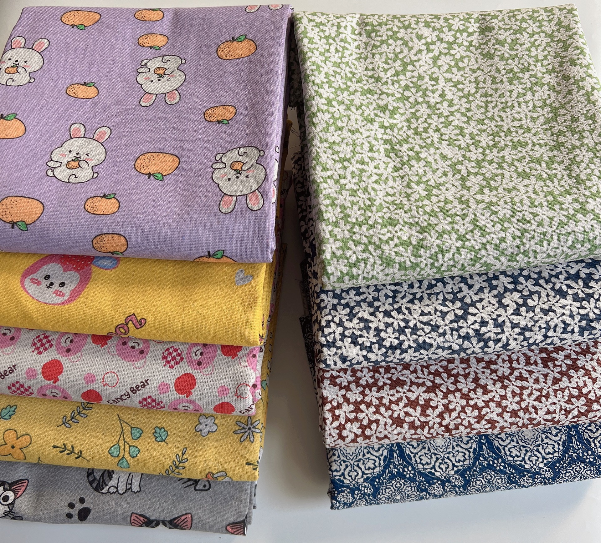 Factory Direct Supply: Linen, Cotton and Linen, Printed Cloth, Luggage Cloth, Apron Cloth, Cushion Cloth, Tablecloth