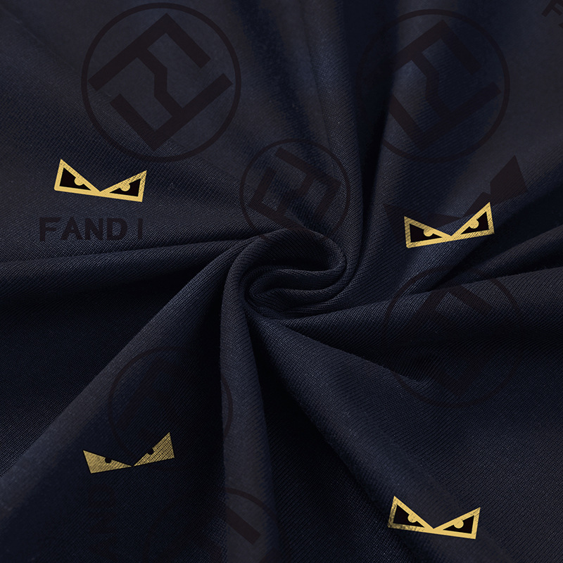 RT0514 Short Sleeve-RDK0914 Shorts Black Bottom F Eyes Short Sleeve Shorts Versatile Casual suit