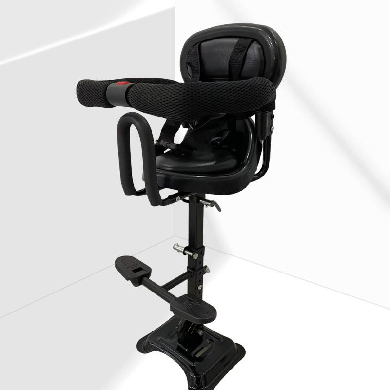 Cross-Border Electric Car Front Child Seat Fence Safety Belt Korean Version Electric Motorcycle Special Seat Child Baby Seat