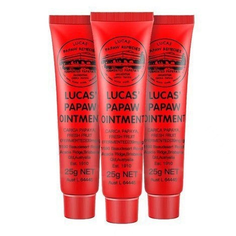 Австралийский натуральный крем с папайей 25г, увлажняющий бальзам для губ