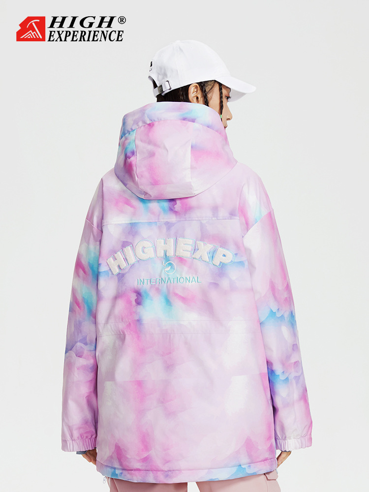 Supreme Ski Clothing for Women, Waterproof and Warm Snowboard Equipment, Professional Double-Board Ski Jacket, Snow Pants