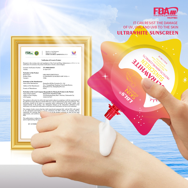 Cross-Border Lbls Protective Lotion Spf50 (Sun Style) Anti-Uv Moisturizing and Refreshing Sunscreen Wholesale