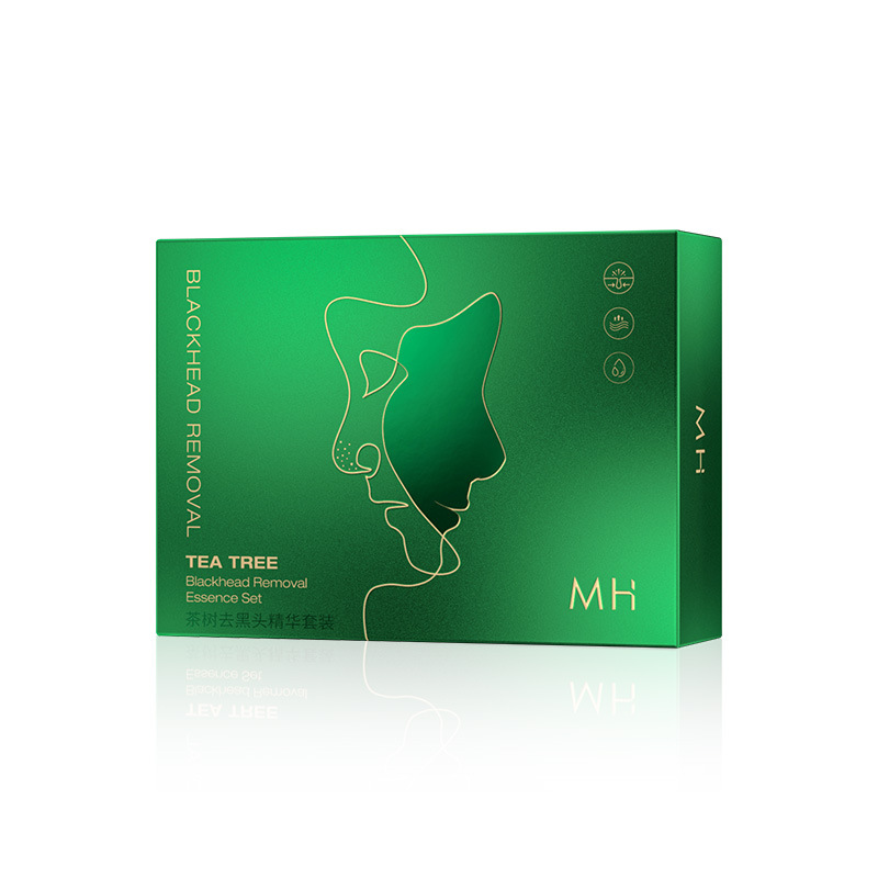 Tea Tree Blackhead Removal Kit Dissolves Blackhead Removal Solution and Shrinks Pore Essence Water, Genuine Product for Beauty Salons