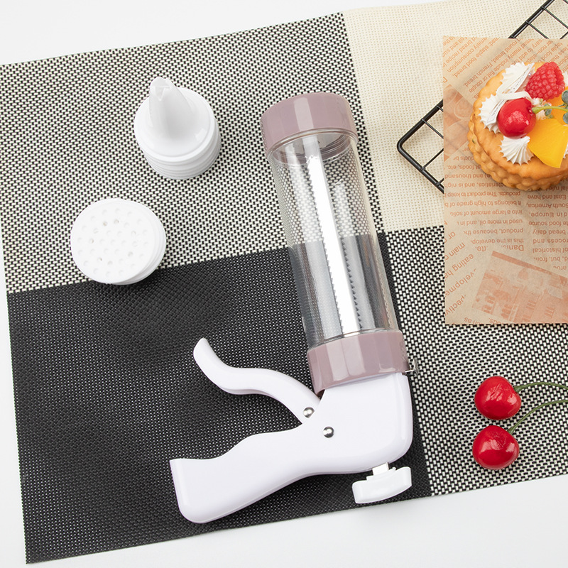 DYD manual cookie gun decorating extruder cream gun decorating gun baking tool